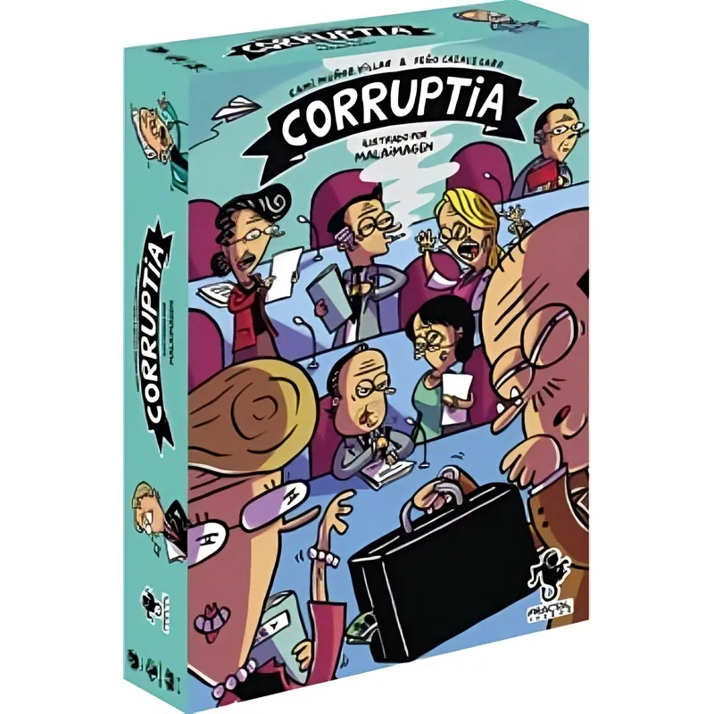 TOP10BOOKS - Juego de mesa Corruptia - Fractal Juego de mesas