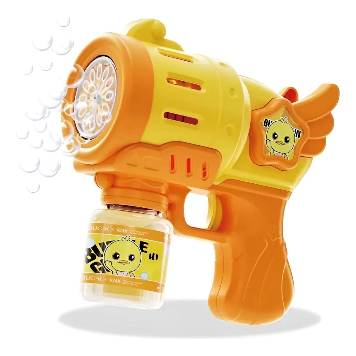 GENERICO - Pistola De Burbujas Juguete Para Niños Amarilla