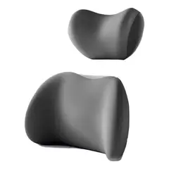 GENERICO - Respaldo Para Asiento De Auto Cojin color Gris