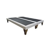 Base de cama europea king henko color lino crudo