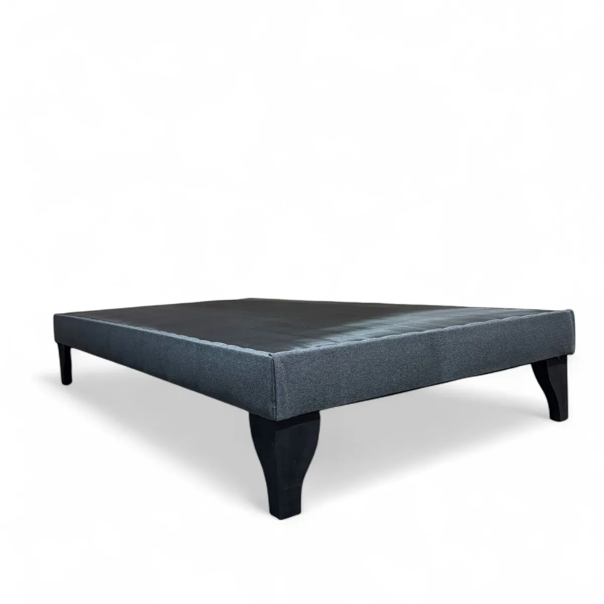 GENERICO - Base de 1 plaza henko color lino gris oscuro