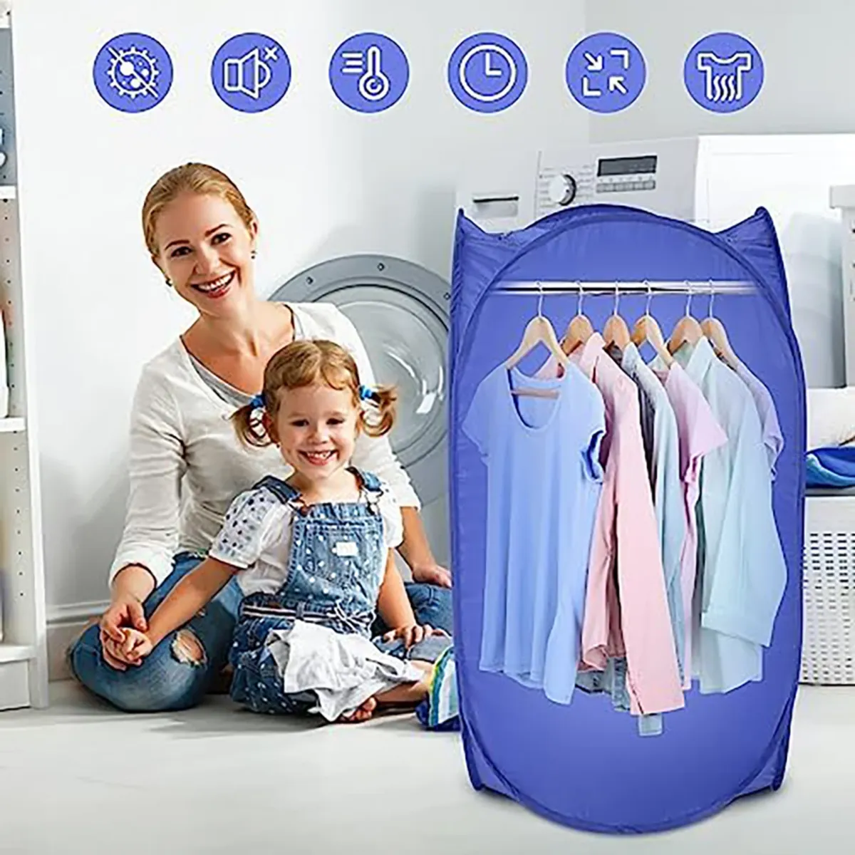 MOVI - SECADORA DE ROPA PORTATIL