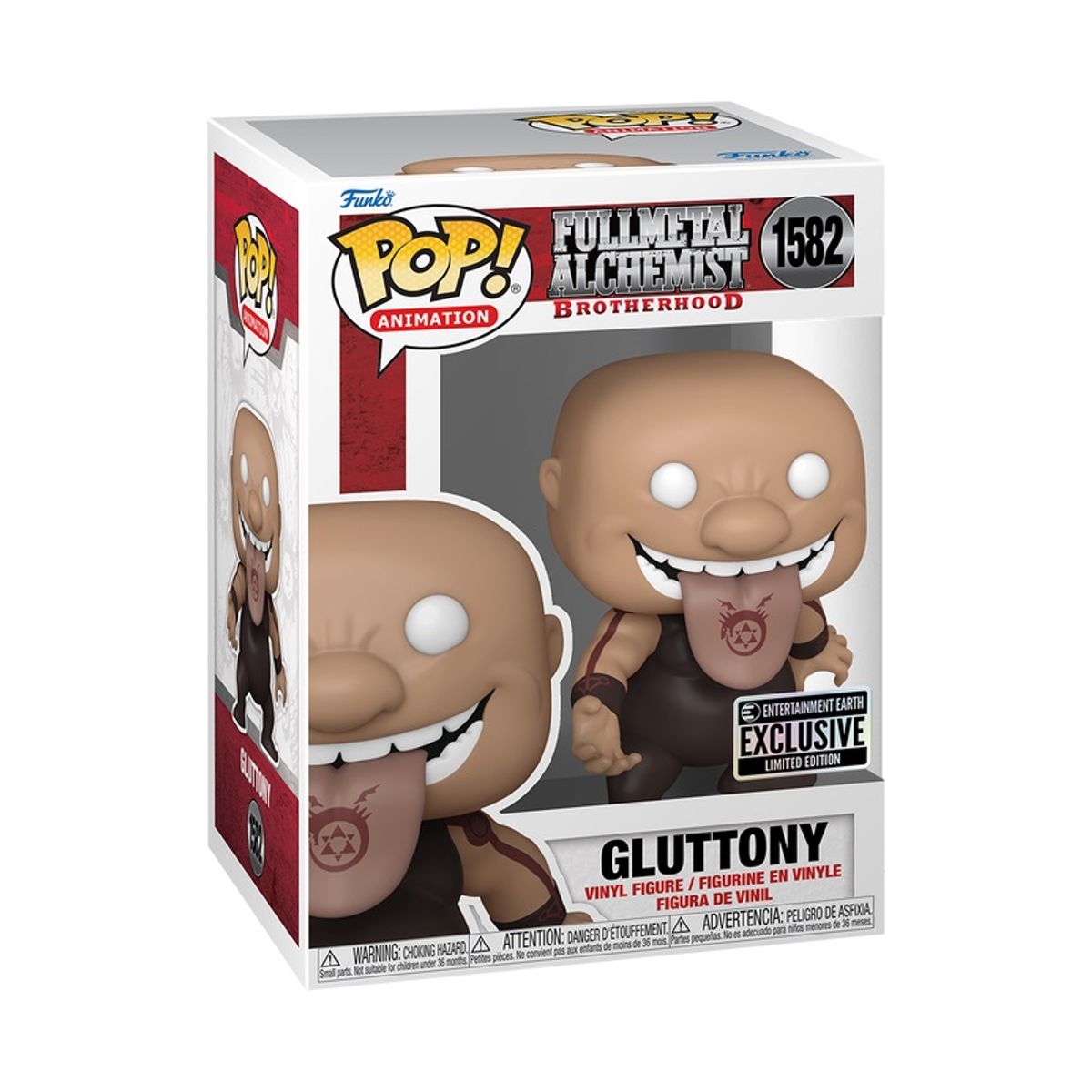 FUNKO - Funko Pop Fullmetal Achemist – Gluttony 1582 + Protector