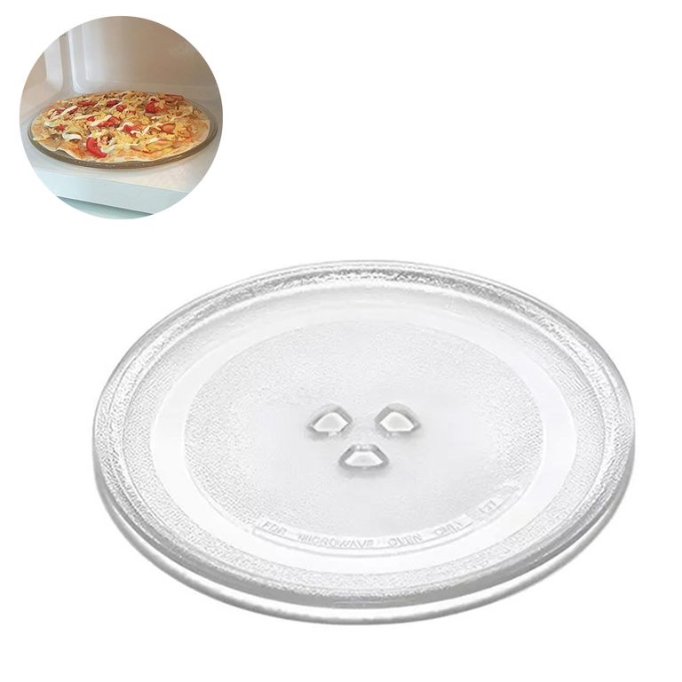 ATURE Plato Giratorio De Vidrio Para Horno Microondas 245mm