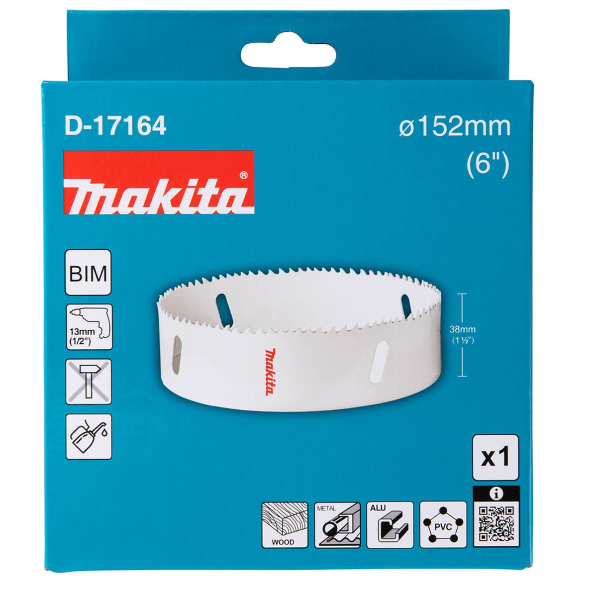 MAKITA - Sierra Copa Bim 152mm 6 Makita D-17164