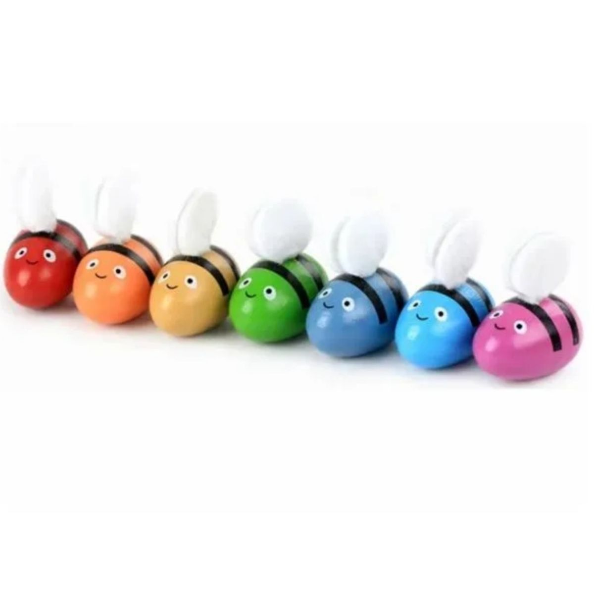 GENERICO - Juego de Abeja Juguete de Madera Montessori