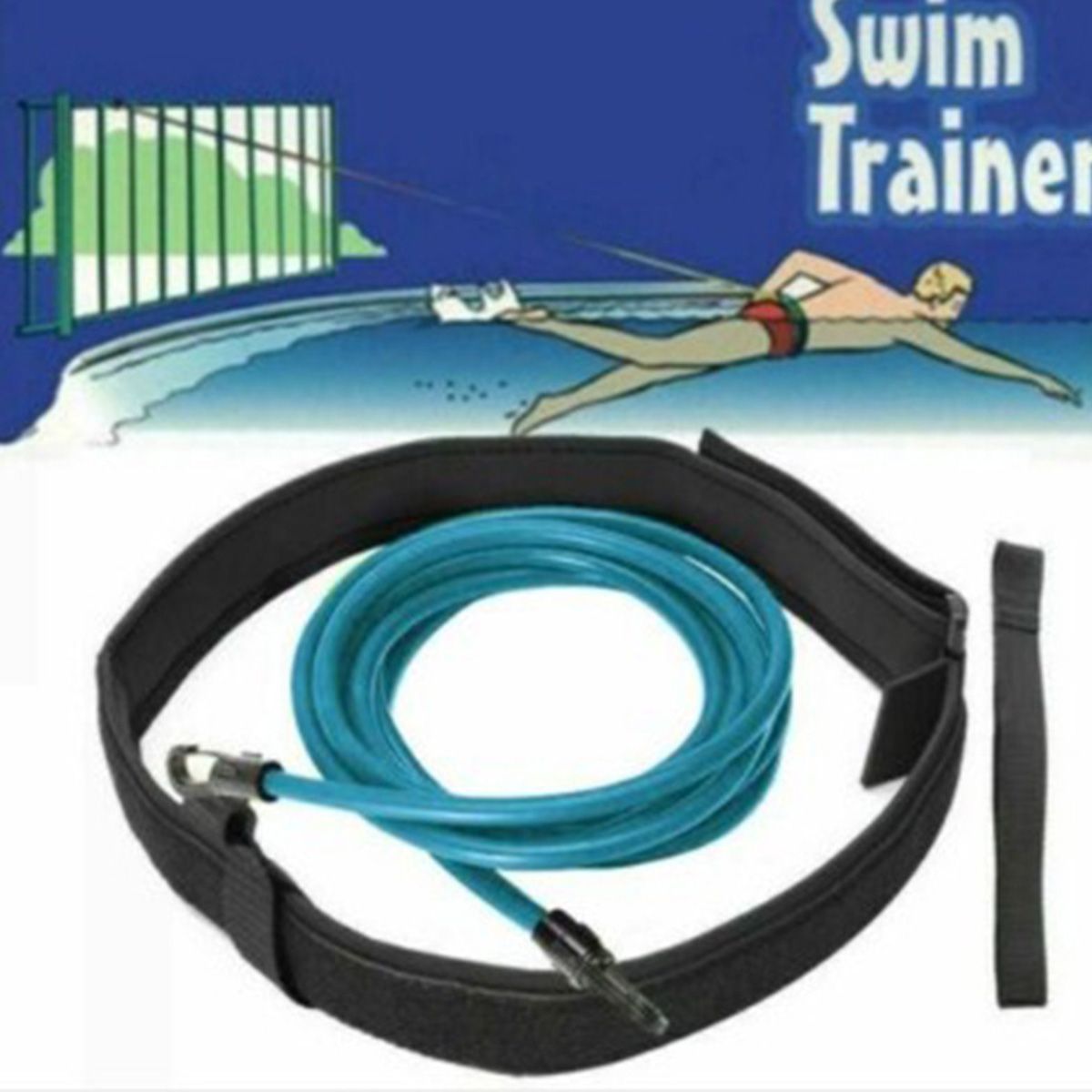 KINDA NICE - Cinturones Resistencia Entrenamiento Natación Nado Cuerda 4m