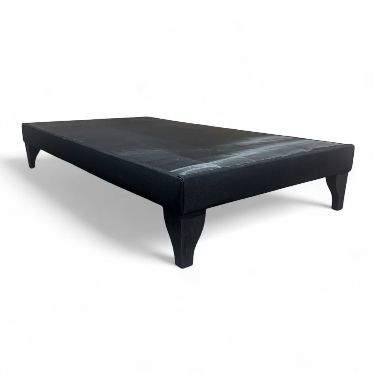 GENERICO - Base de 1 plaza henko color lino negro