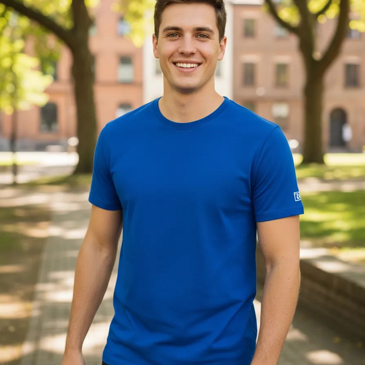 ROLY - Polera Atomic para Hombre Manga Corta 100% Algodón Suave