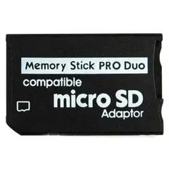 GENERICO - Adaptador Memoria Micro Sd A Ms Memory Stick Pro Duo