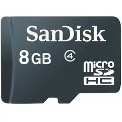 SANDISK - Memoria Micro Sd Hc 8gb Clase 4 + Adaptador Sd
