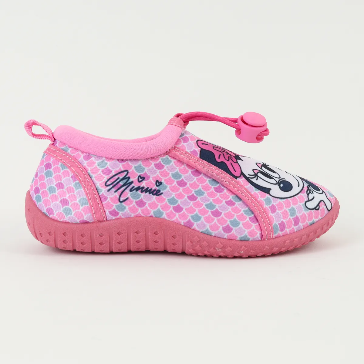 DISNEY - Zapato De Agua Niña Rosado Escamas Minnie Disney