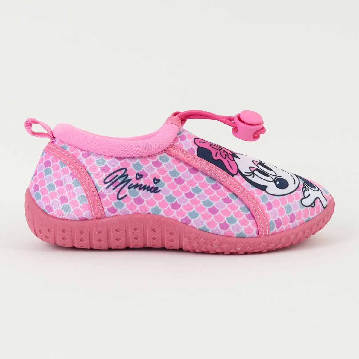 DISNEY - Zapato De Agua Niña Rosado Escamas Minnie Disney