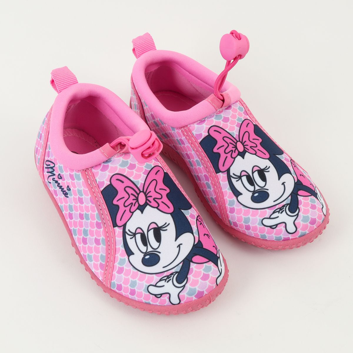 DISNEY - Zapato De Agua Niña Rosado Escamas Minnie Disney