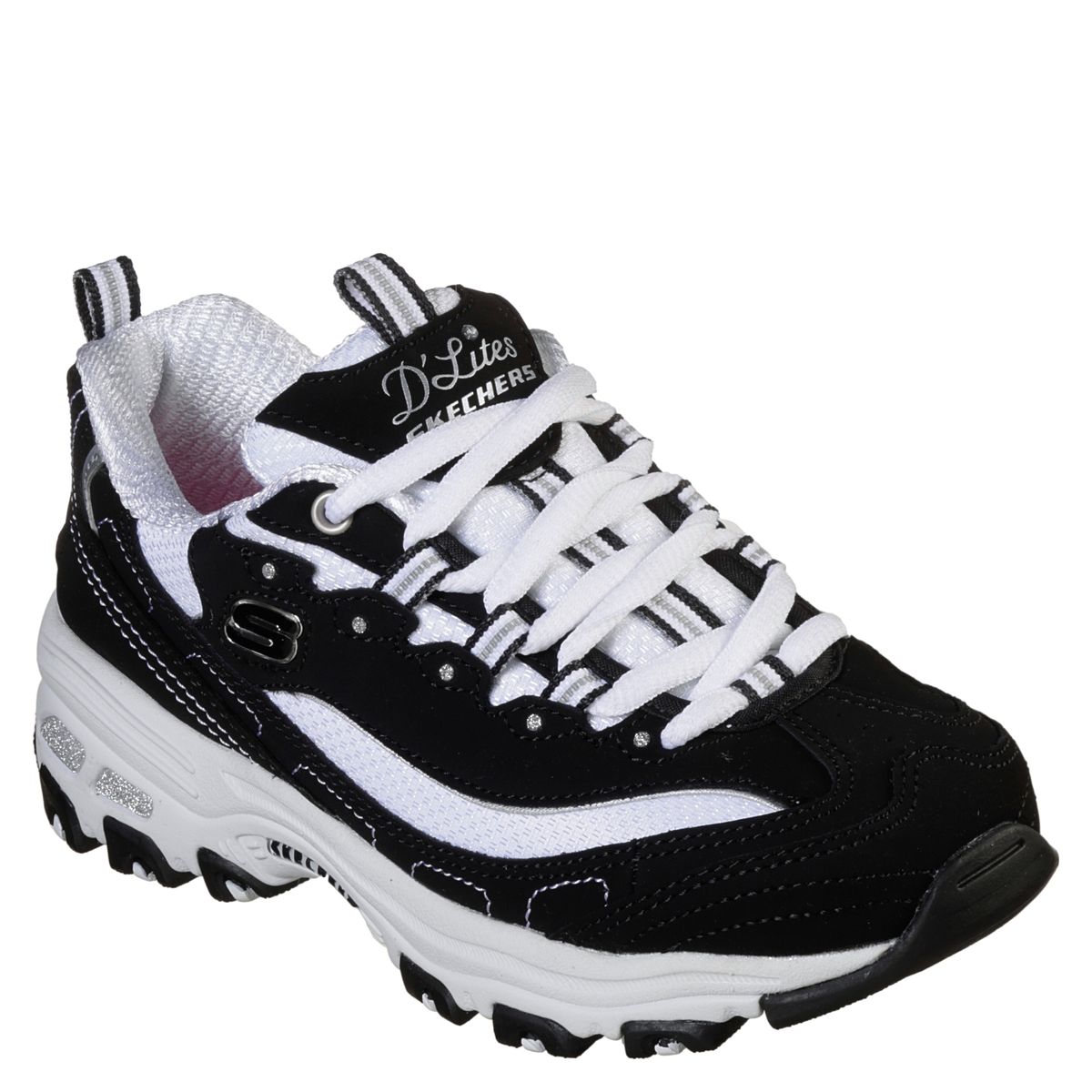 SKECHERS - Zapatilla Urbana Niña Negra