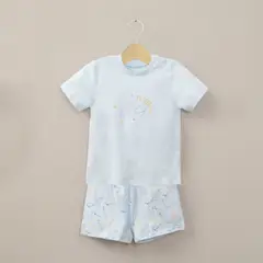 OPALINE - Pijama de 2 piezas off white de niño