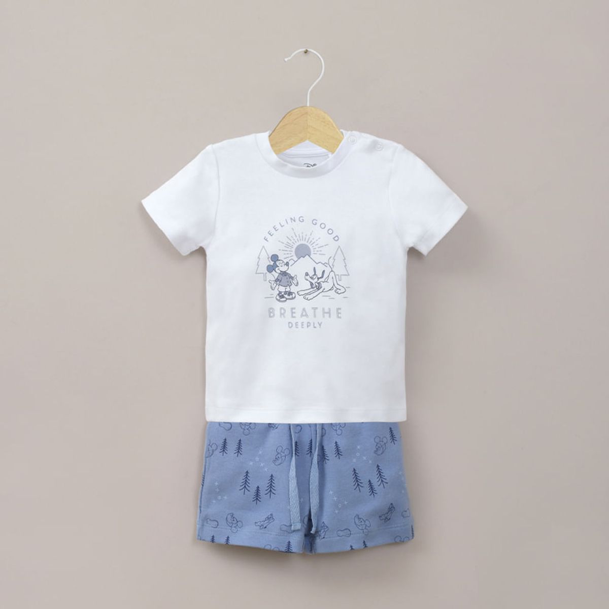 OPALINE - Pijama de 2 piezas disney azul