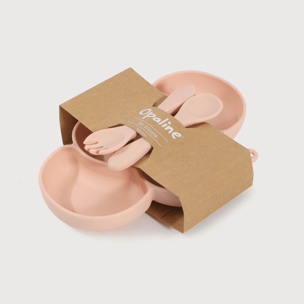 OPALINE - Plato silicona de niña