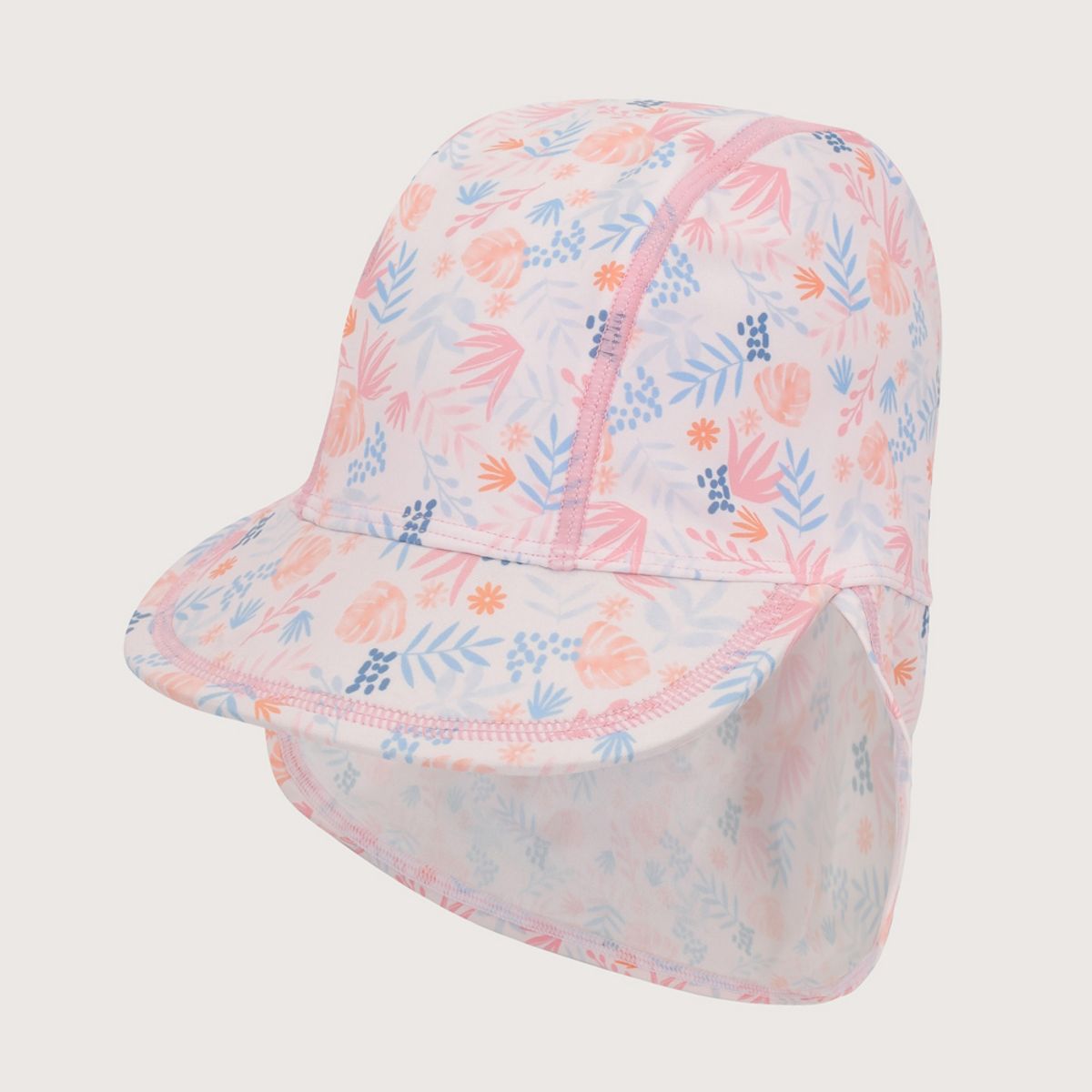 OPALINE - Gorro de playa rosado niña