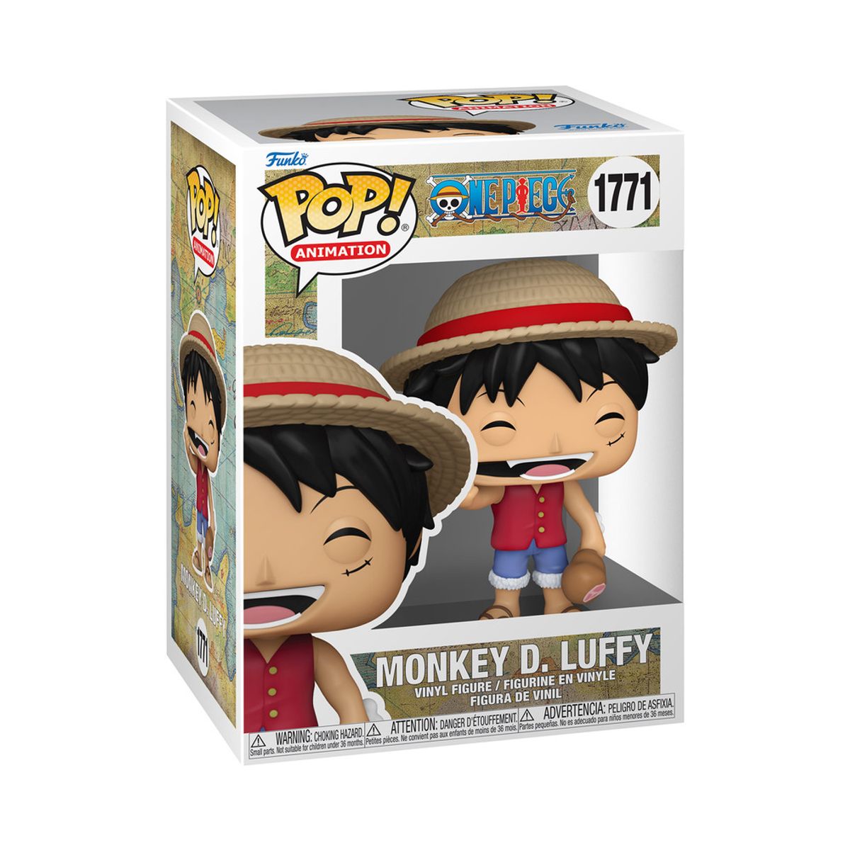 FUNKO - Funko Pop! Monkey D. Luffy with Meat One Piece #1771