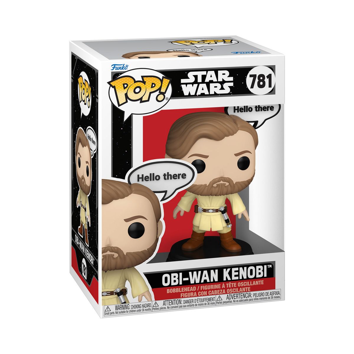 FUNKO - Funko Pop Obi-Wan Kenobi Dialogo Star Wars - 781