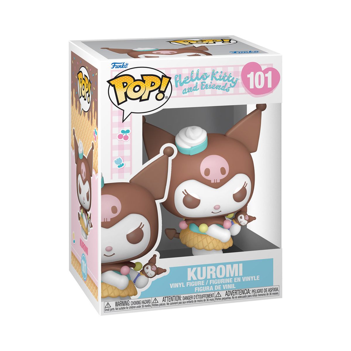 FUNKO - Funko Pop! Hello Kitty: Kuromi Ice Cream Outfit Sanrio #101