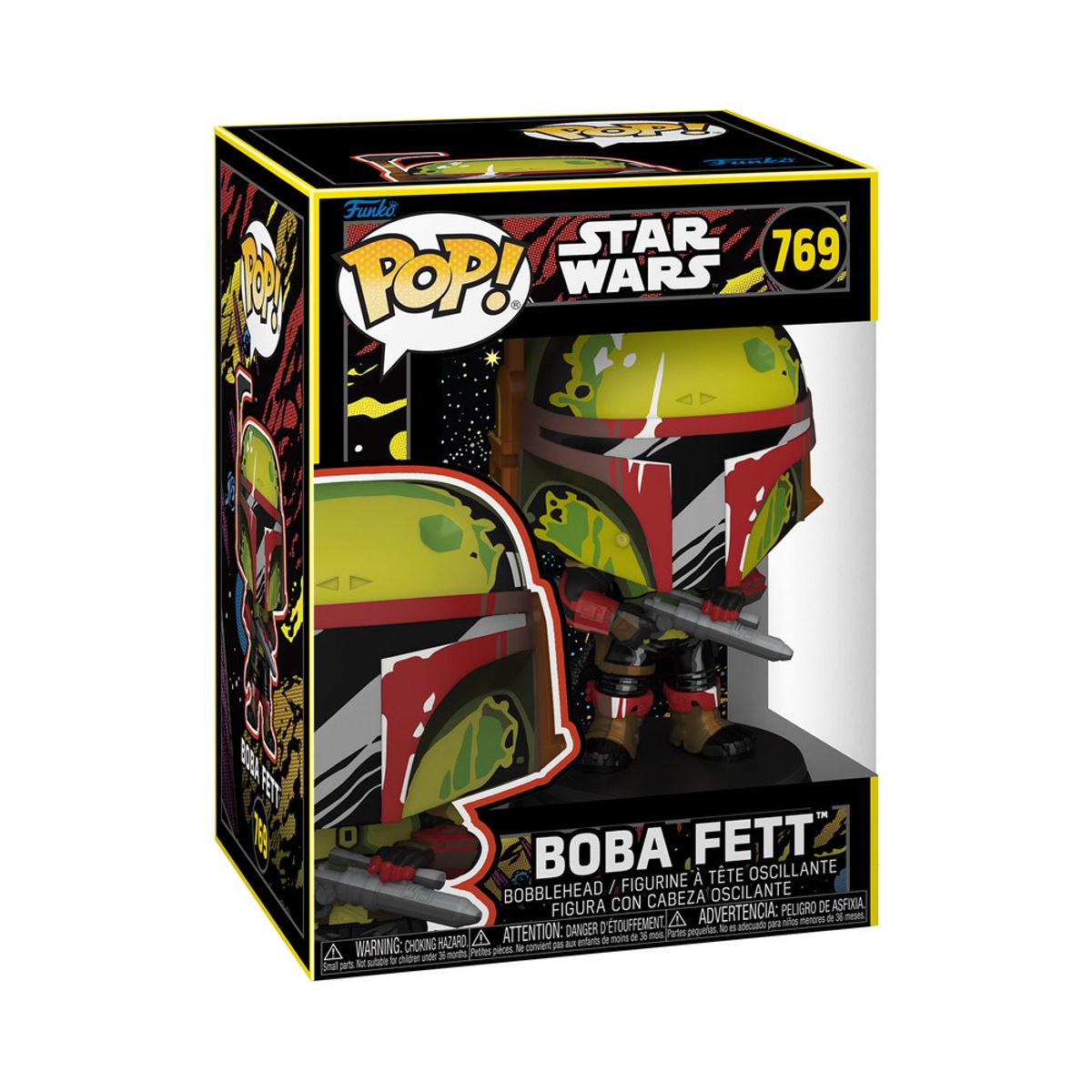 FUNKO - Funko Pop Star Wars: Boba Fett Retro - 769