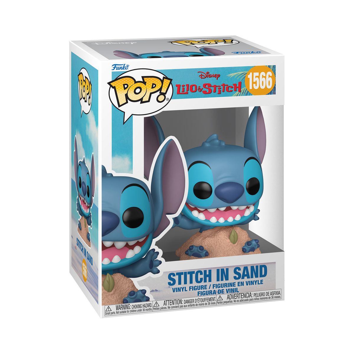 FUNKO - Funko Pop Stitch En La Arena Lilo & Stitch Disney - 1566