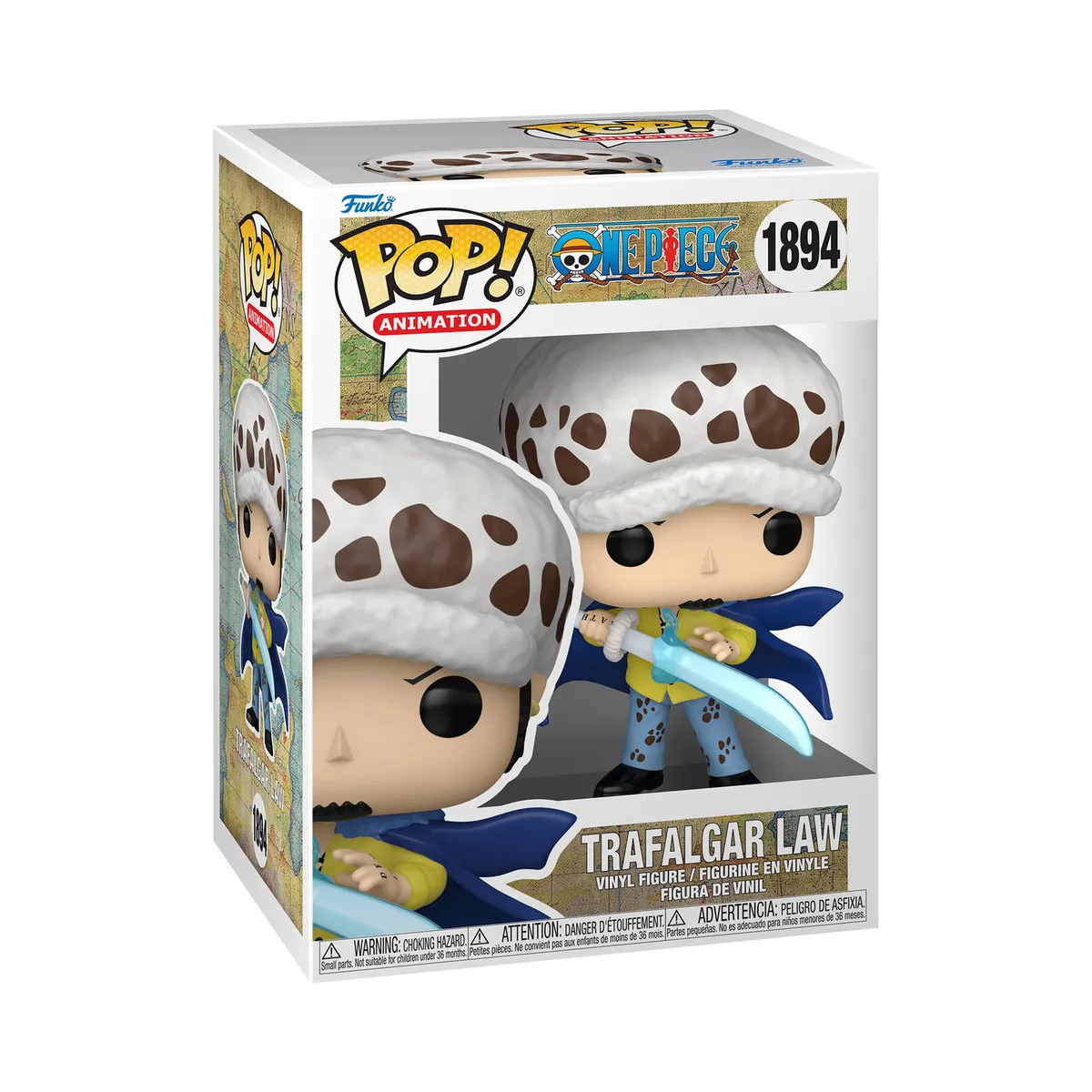 FUNKO - Funko Pop! Trafalgar Law Con Blue Anesthesia One Piece #1894