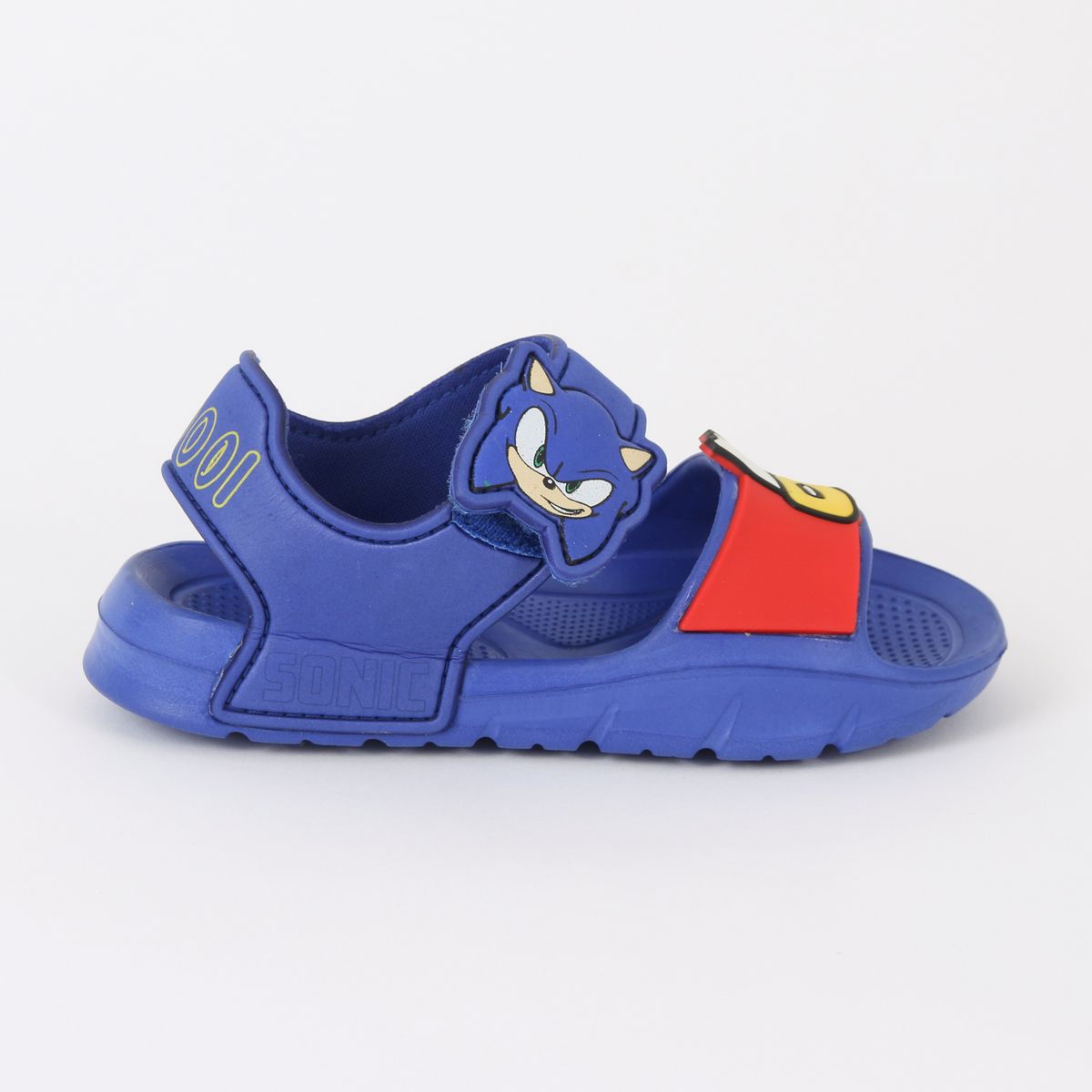 SONIC - Sandalia Niño Azul Carita Sonic