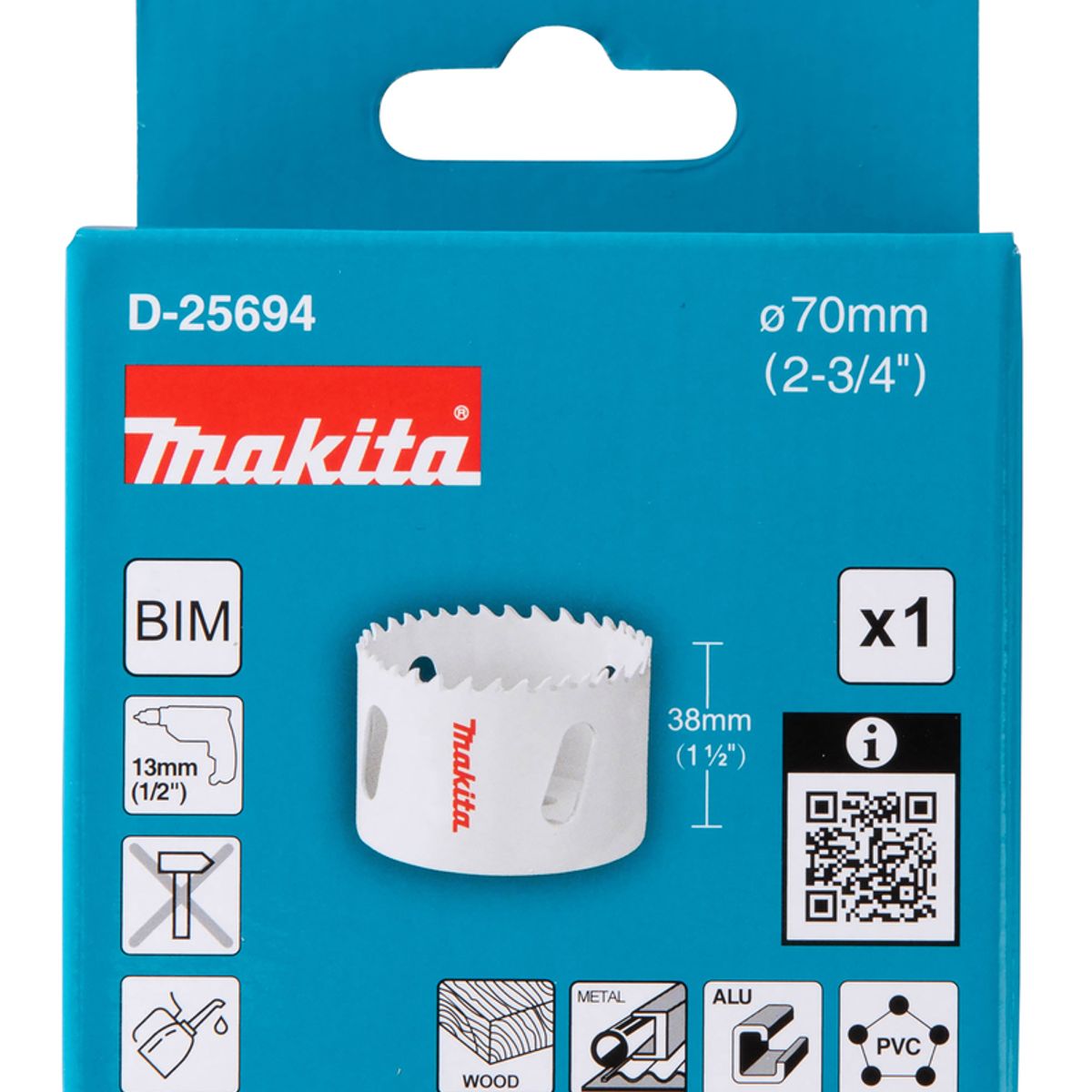 MAKITA - Sierra Copa Bim Makita D-25694 70mm