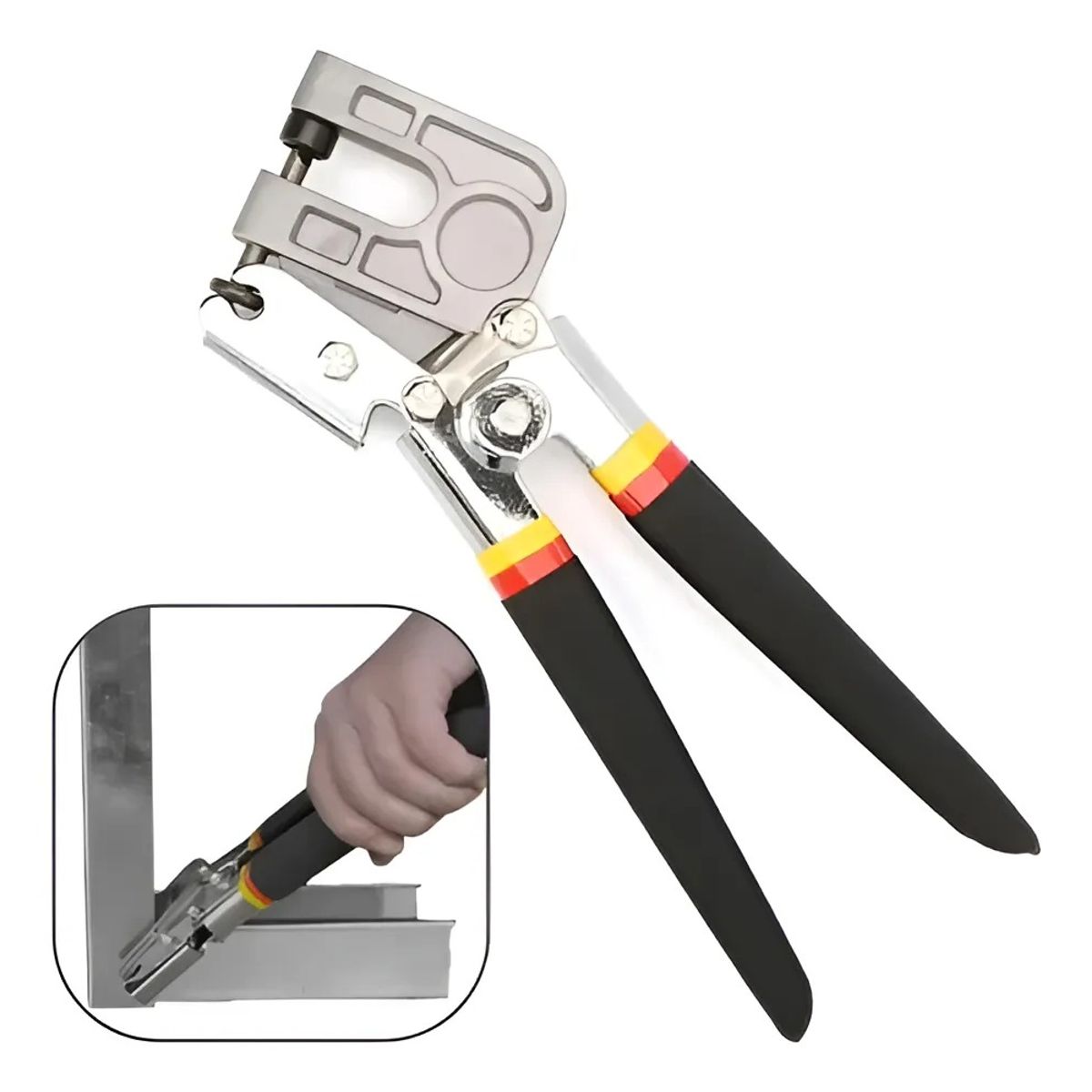 GENERICO - Punzadora Alicate Prensa Punzón Para Metalcon Montante