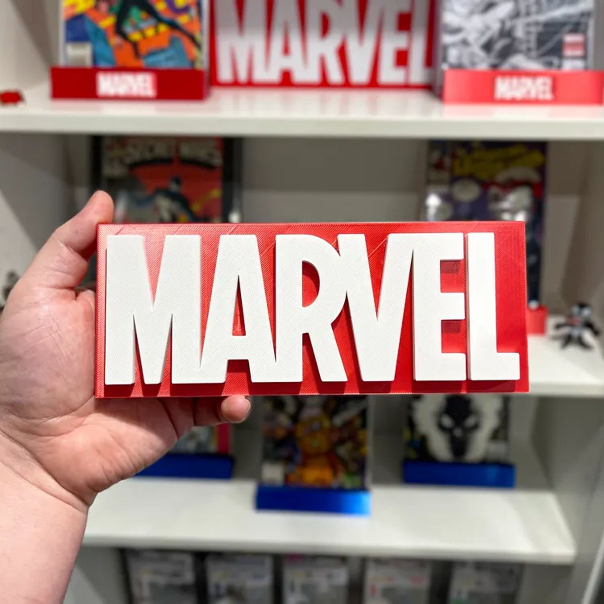 GENERICO - Decoración Marvel Logotipo Clásico