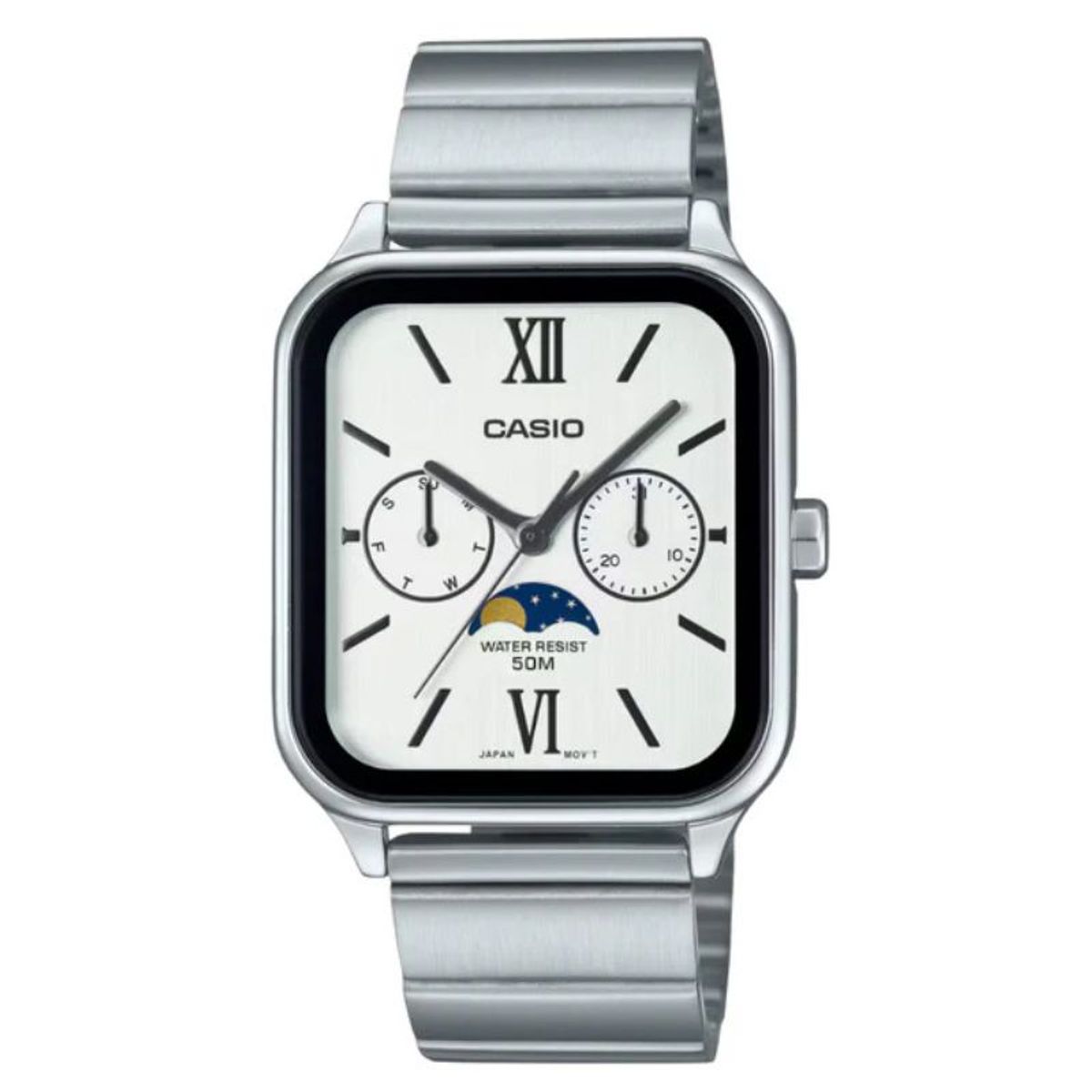 CASIO - Reloj Casio Unisex Análogo MTP-M305D-7A2V Moonphase