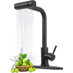 MOVI - Grifo Monomando para Cocina con Ducha Extraíble Pull-Out