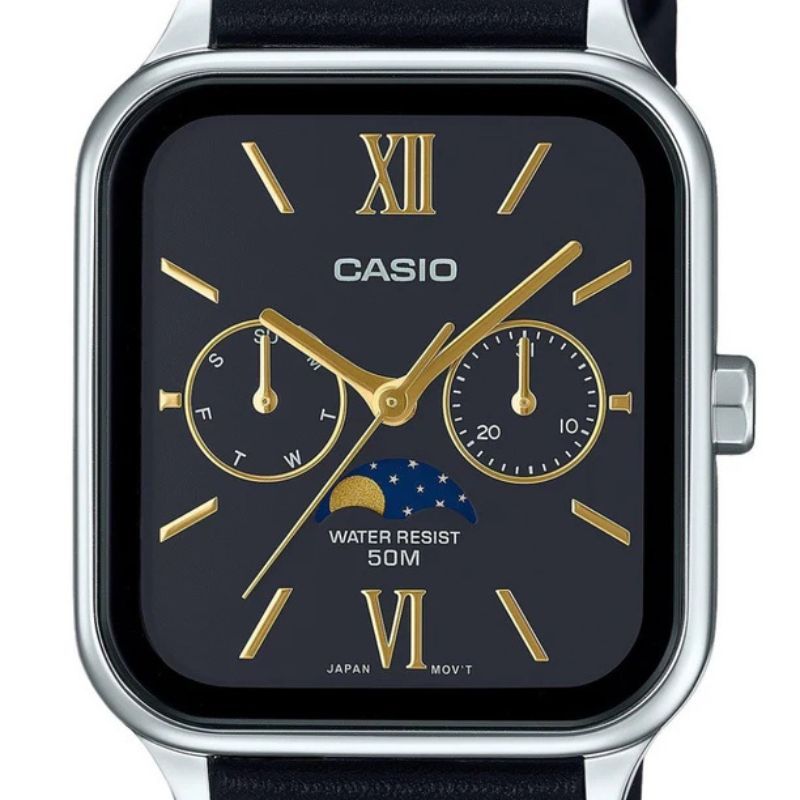 CASIO - Reloj Casio Unisex Análogo MTP-M305L-1A2V Moonphase