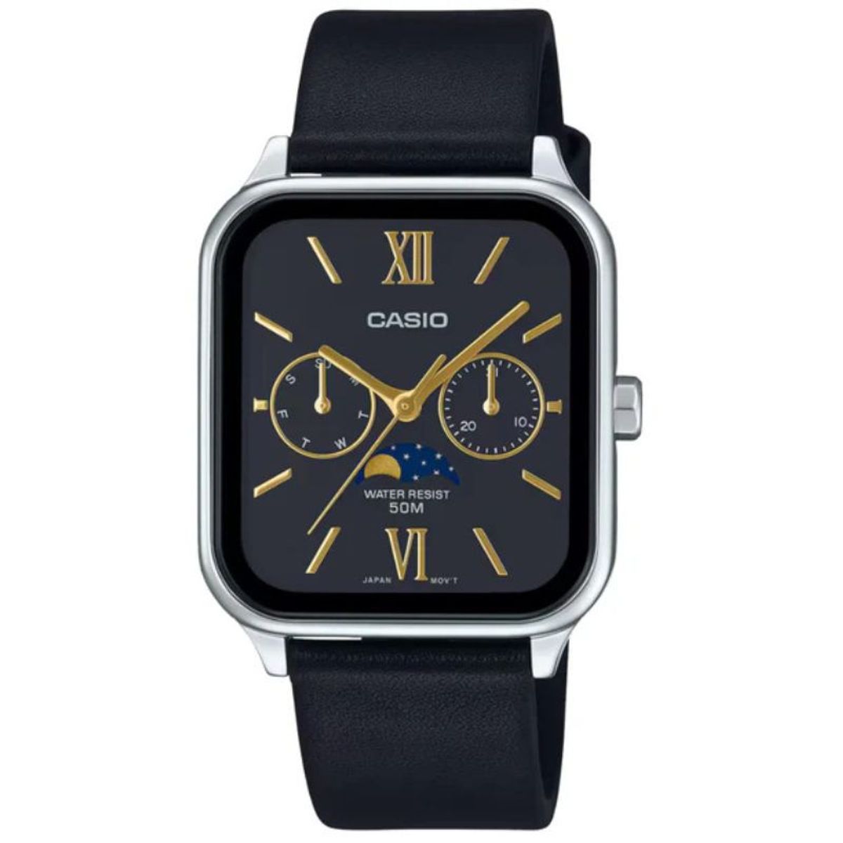 CASIO - Reloj Casio Unisex Análogo MTP-M305L-1A2V Moonphase