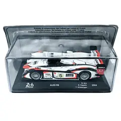 BBURAGO - Auto Audi R8 24h Lemans 2004 Seiji Ara Caja Acrilico 1:43