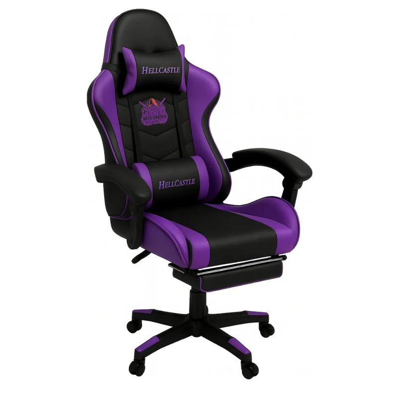 HELL CASTLE - Silla Gamer Hell Castle Reclinable  Lumbar Homer