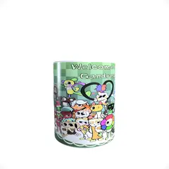 GENERICO - TAZA EN COLOR EN COLOR BLANCO DE DANDYS WORLD