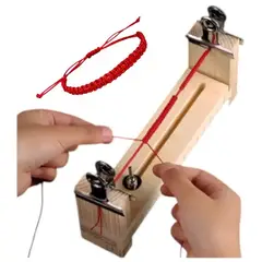 GENERICO - Telar Madera Para Realizar Pulseras