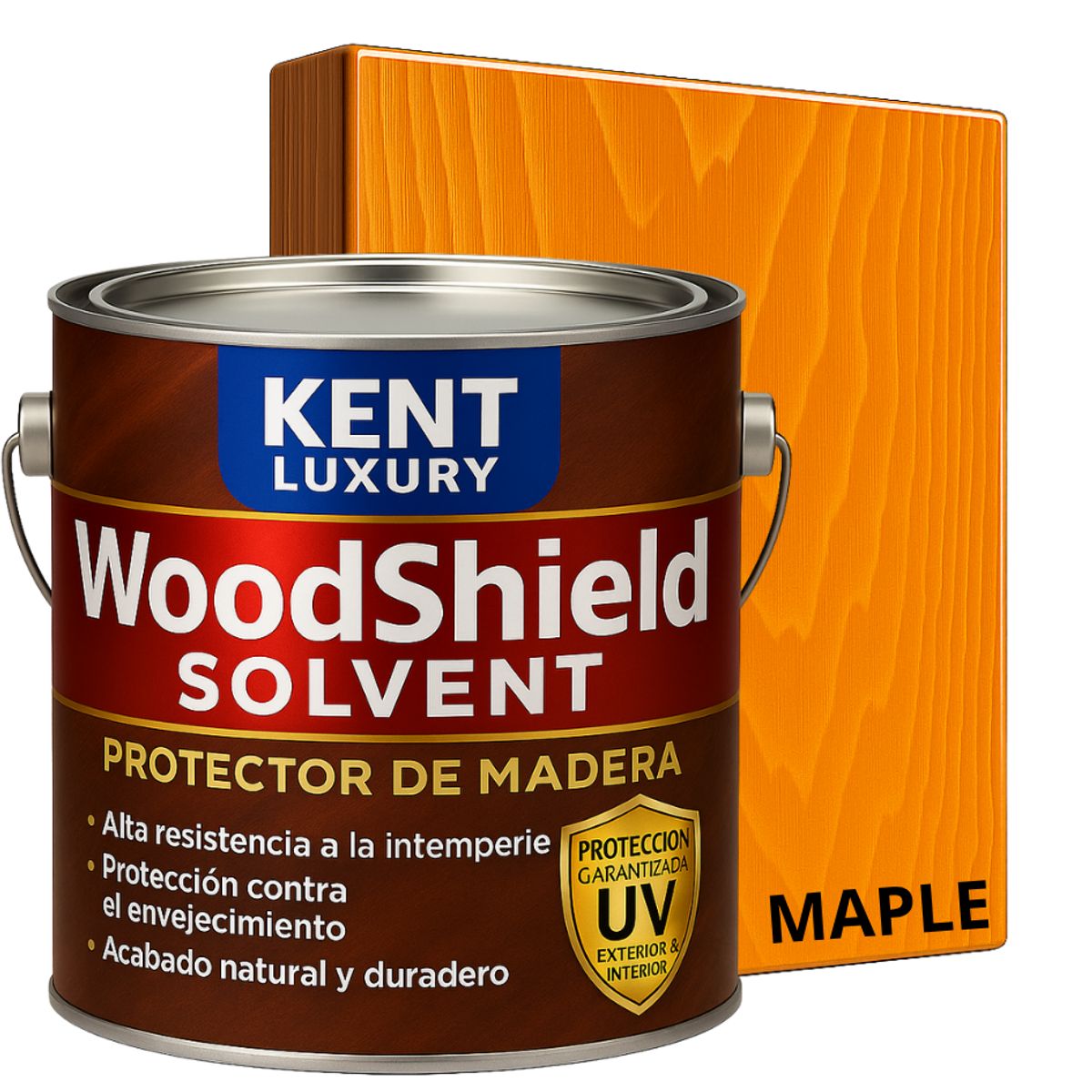 KENT - PROTECTOR DE MADERAS - IMPREGNA - PROTEGE - GALON MAPLE