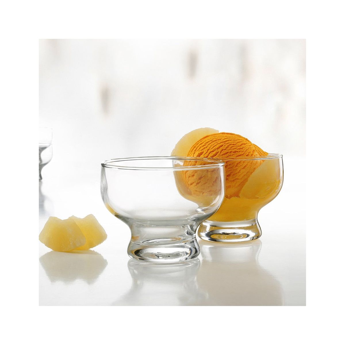 ALLEGRA - Set De 6 Copas De Postre 225cc Ice Cream