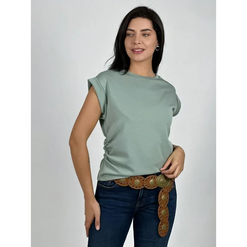 ENIGMATICA BOUTIQUE - Polera Básica de Algodón