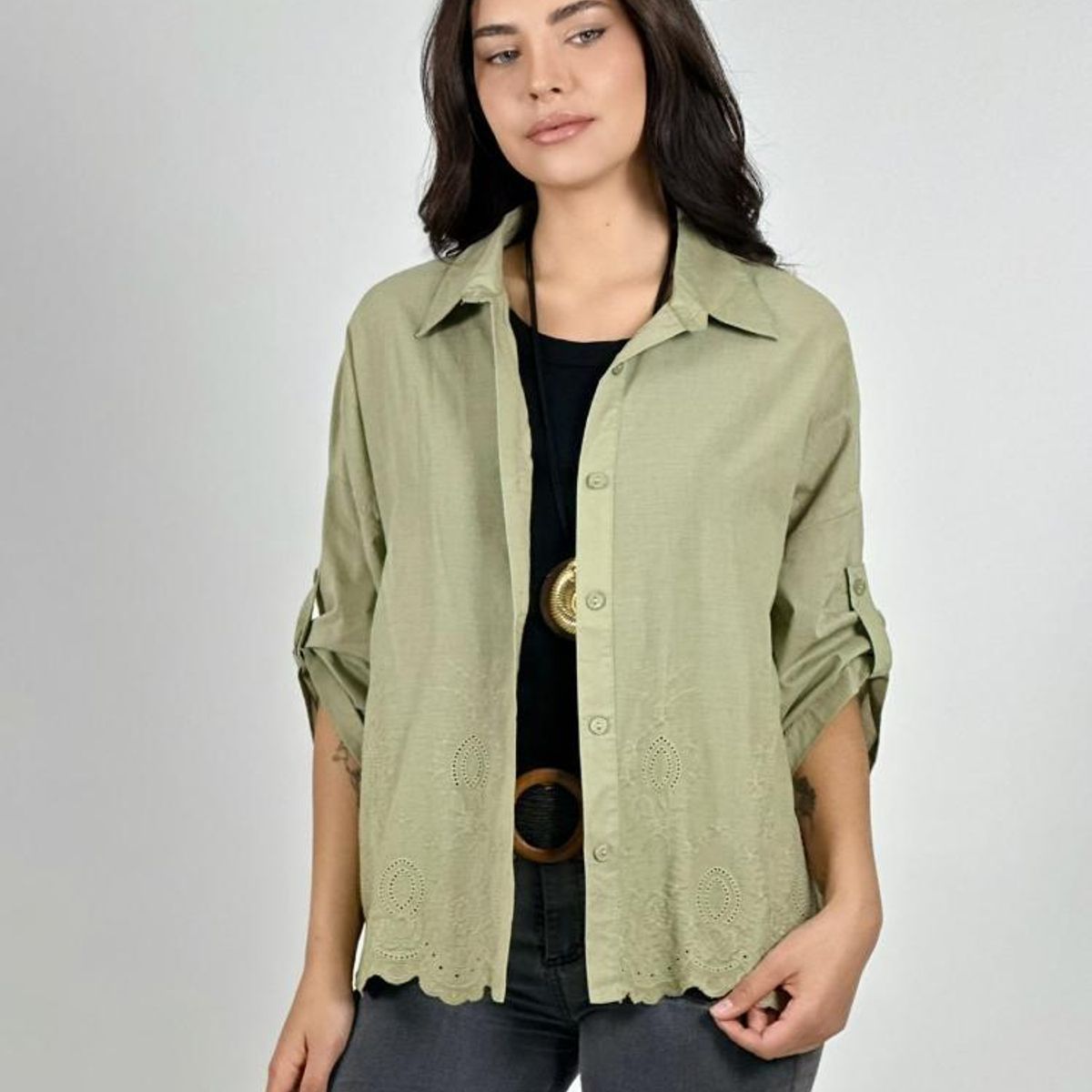 ENIGMATICA BOUTIQUE - Blusa Bordado Boho Broderi