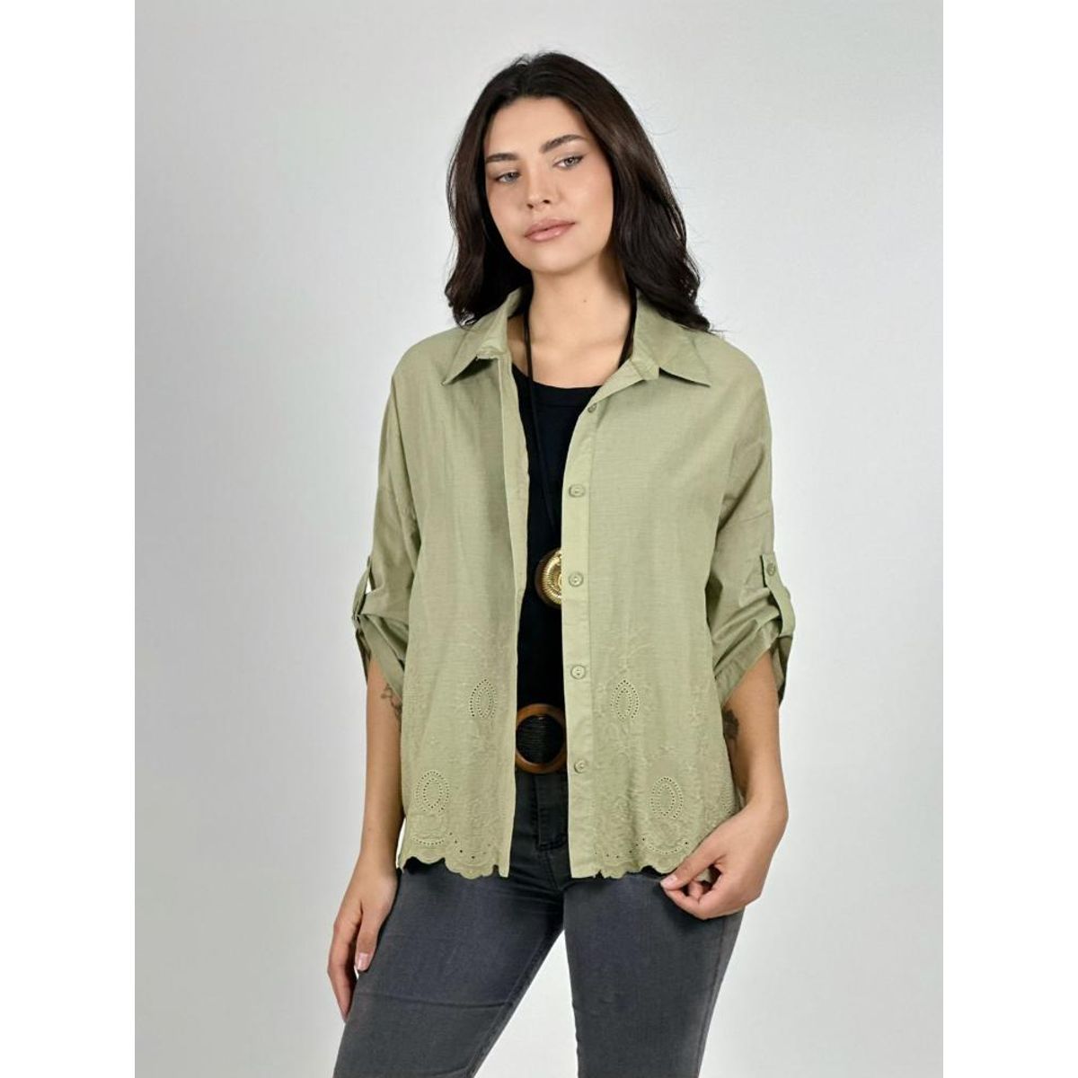 ENIGMATICA BOUTIQUE - Blusa Bordado Boho Broderi