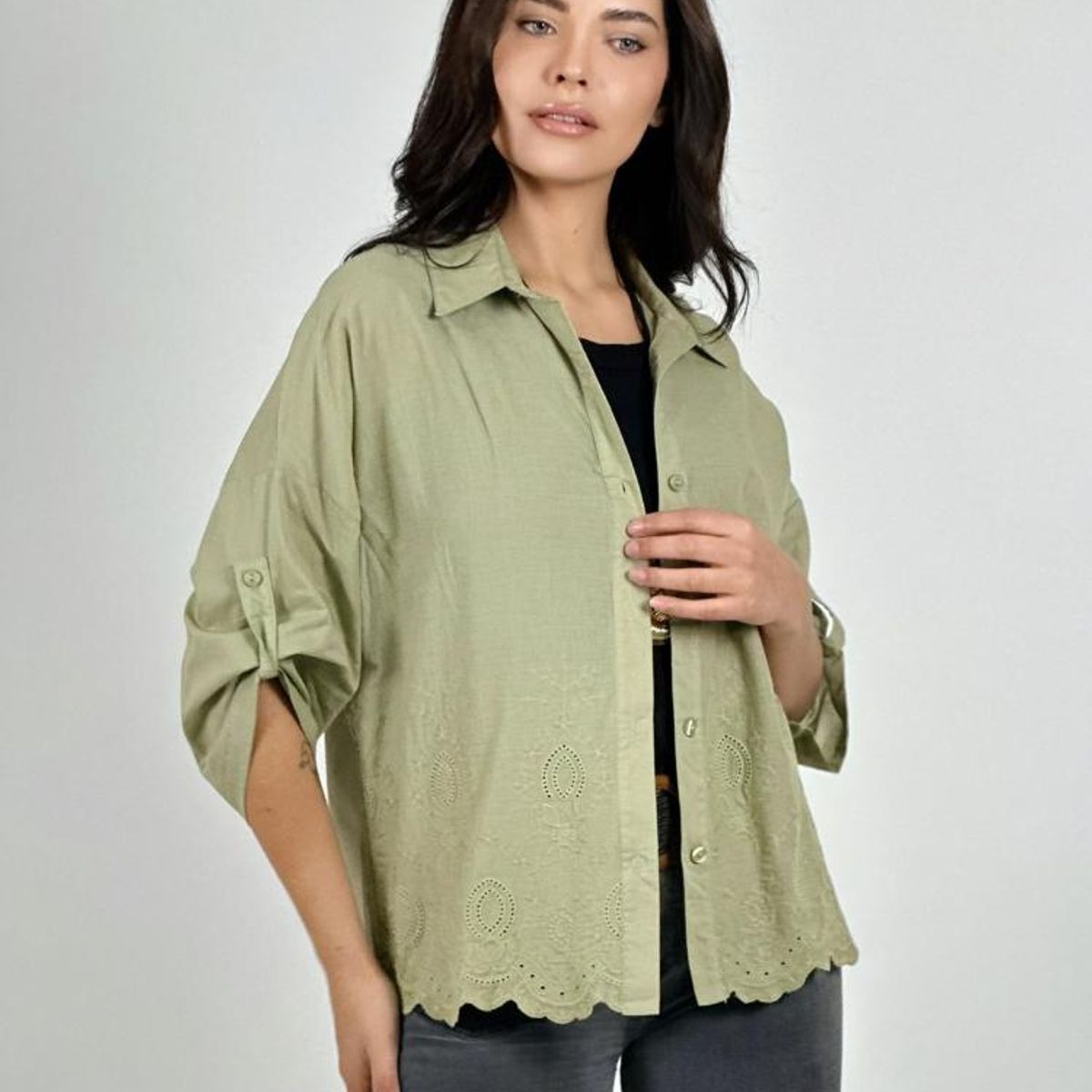 ENIGMATICA BOUTIQUE - Blusa Bordado Boho Broderi