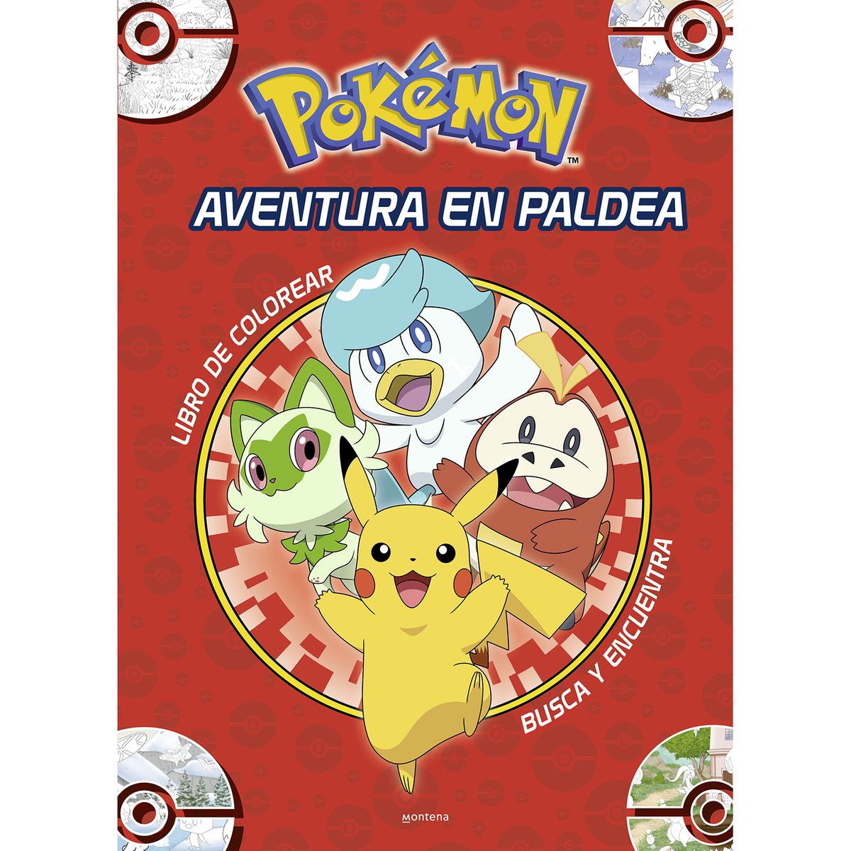 PENGUIN RANDOM HOUSE - Libro Pokemon Paldea (Actividades)