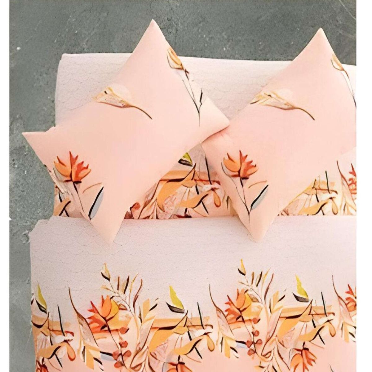 GENERICO - JUEGO DE SÁBANAS TELA CON DISEÑO PLAZA Y MEDIA  S1