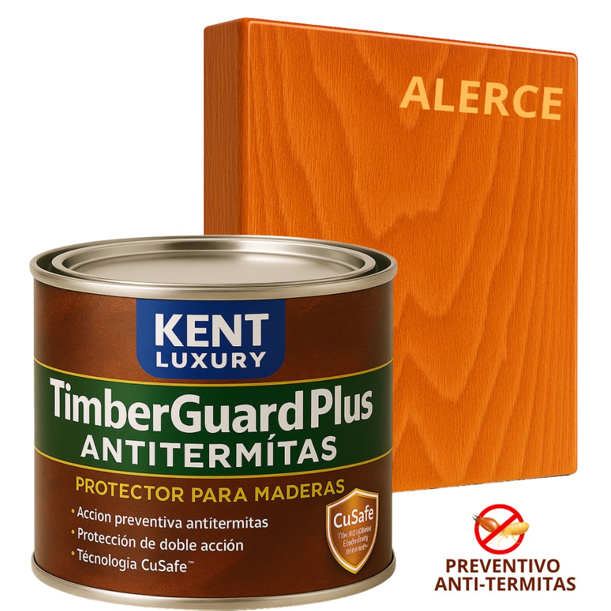 KENT - TimberGuard Plus Antitermitas  Protector Maderas - 2L ALERCE